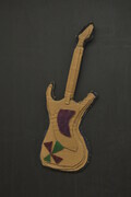 cardboard sculpture - electric guitar