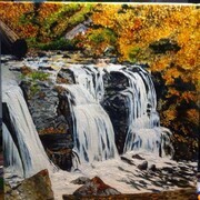 Allan Lake Falls