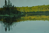 Shadows on Beaver lake